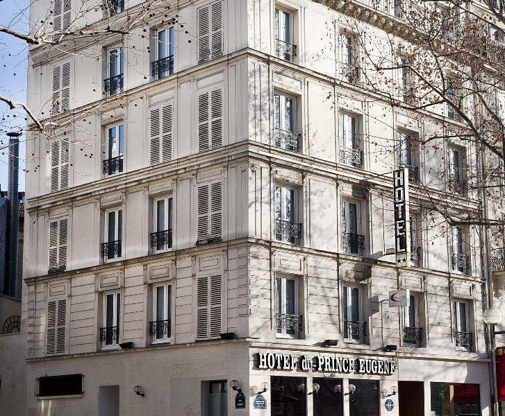 Hôtel Du Prince Eugène Paris Exterior foto
